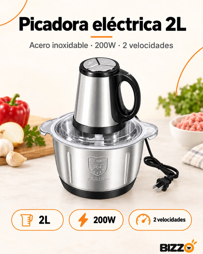 PICADORA ELECTRICA DOS VELOCIDADES